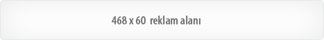468*60 Reklam Alanı